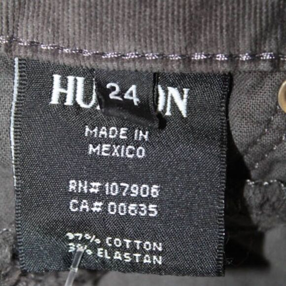 Hudson Gray "Nico" Ripped Corduroy Pants 24 - Picture 6 of 7